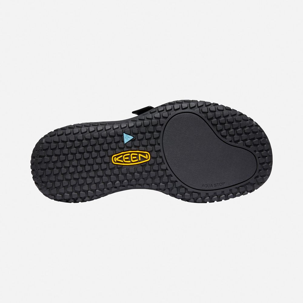 Tong Keen Homme Noir | Solr Toe Post Sandal | TREQF-7049